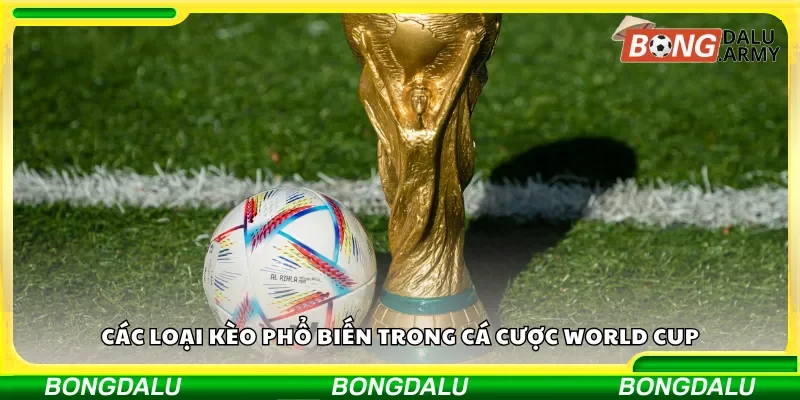 Những kiểu kèo được ưa chuộng tại World Cup