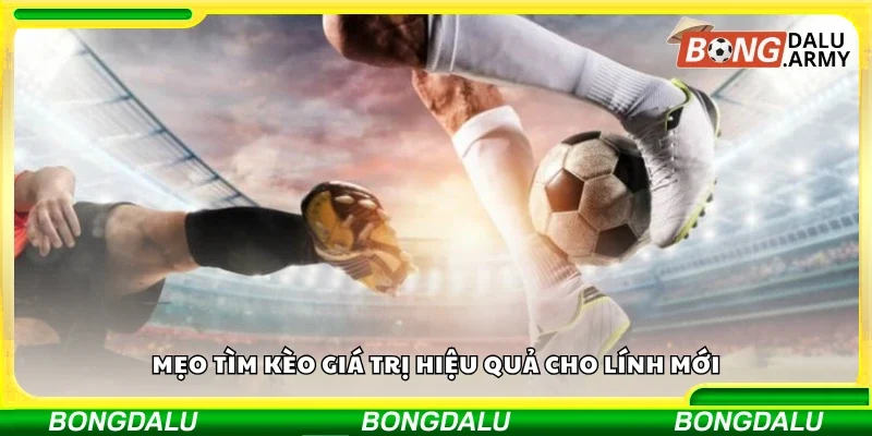 Các mẹo tìm kèo giá trị hiệu quả cho lính mới