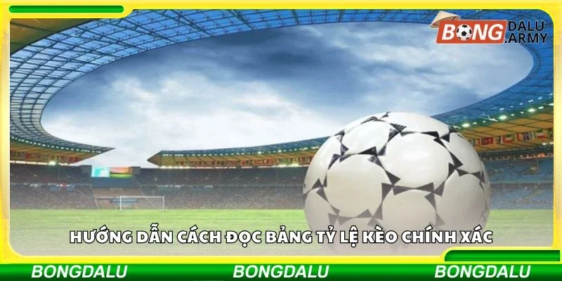 Hướng dẫn cách đọc bảng tỷ lệ kèo chính xác